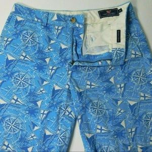 Vineyard vines men’s blue compass pants